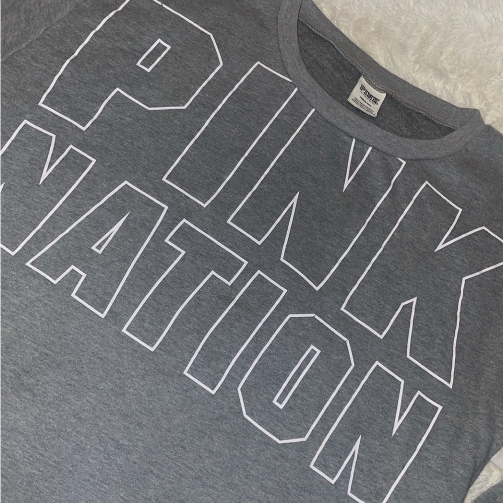 Victoria's Secret Gray PINK Nation Sweater